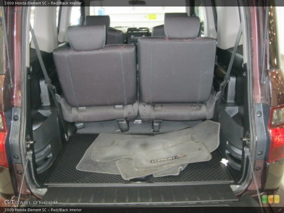 Red/Black Interior Trunk for the 2009 Honda Element SC #61504976