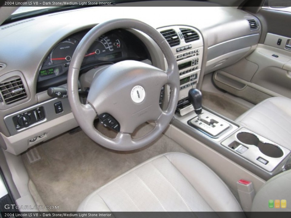Dark Stone/Medium Light Stone Interior Prime Interior for the 2004 Lincoln LS V8 #61506984