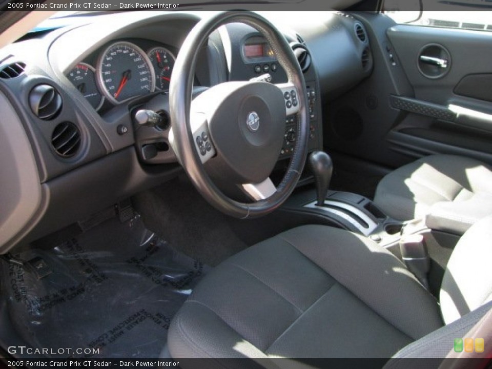 Dark Pewter Interior Prime Interior for the 2005 Pontiac Grand Prix GT Sedan #61510521