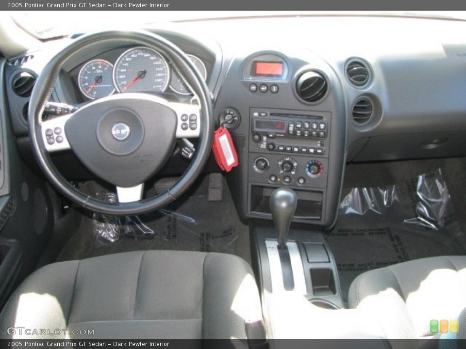 Dark Pewter Interior Dashboard for the 2005 Pontiac Grand Prix GT Sedan #61510581