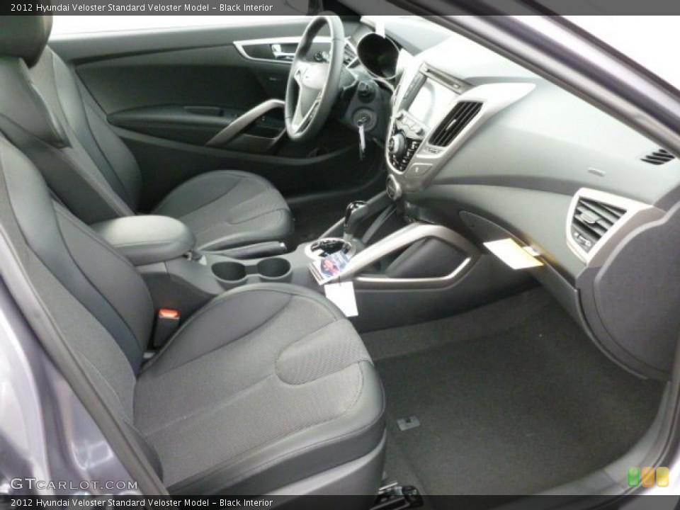 Black Interior Photo for the 2012 Hyundai Veloster  #61512372