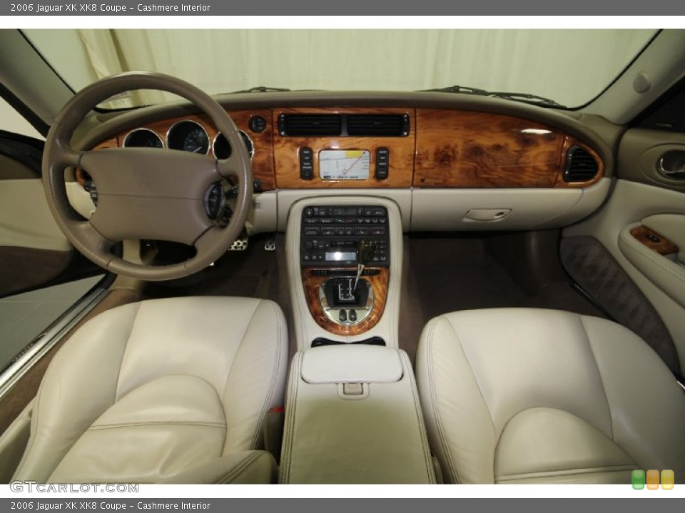 Cashmere Interior Dashboard for the 2006 Jaguar XK XK8 Coupe #61514626