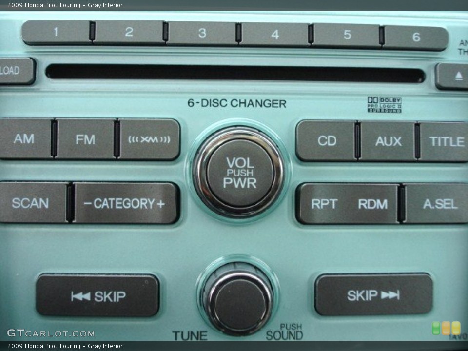 Gray Interior Audio System for the 2009 Honda Pilot Touring #61515244