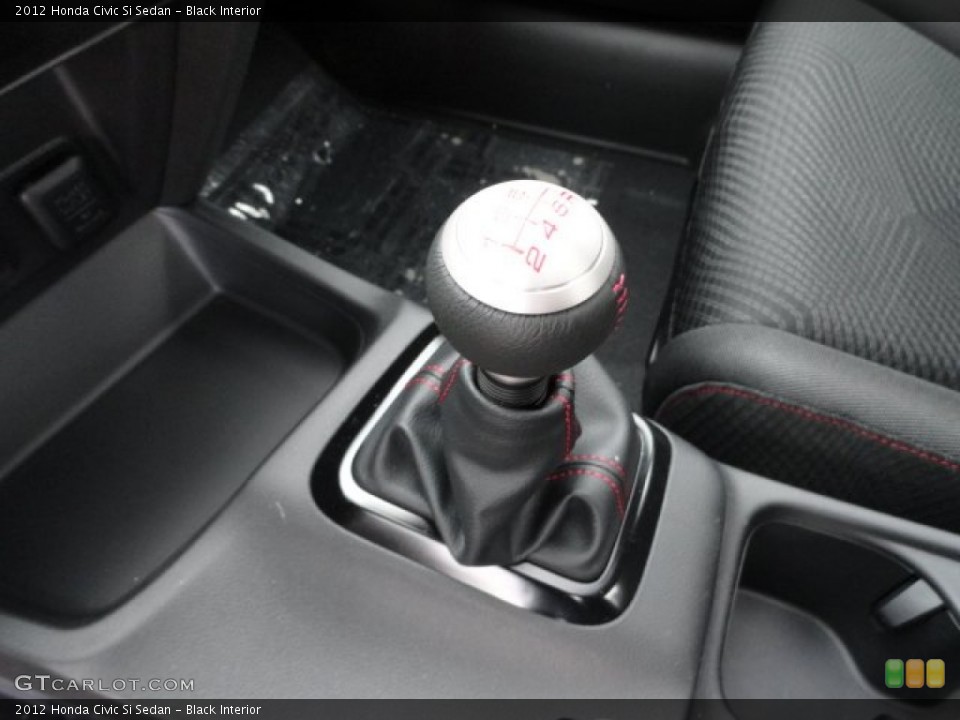 Black Interior Transmission for the 2012 Honda Civic Si Sedan #61516957