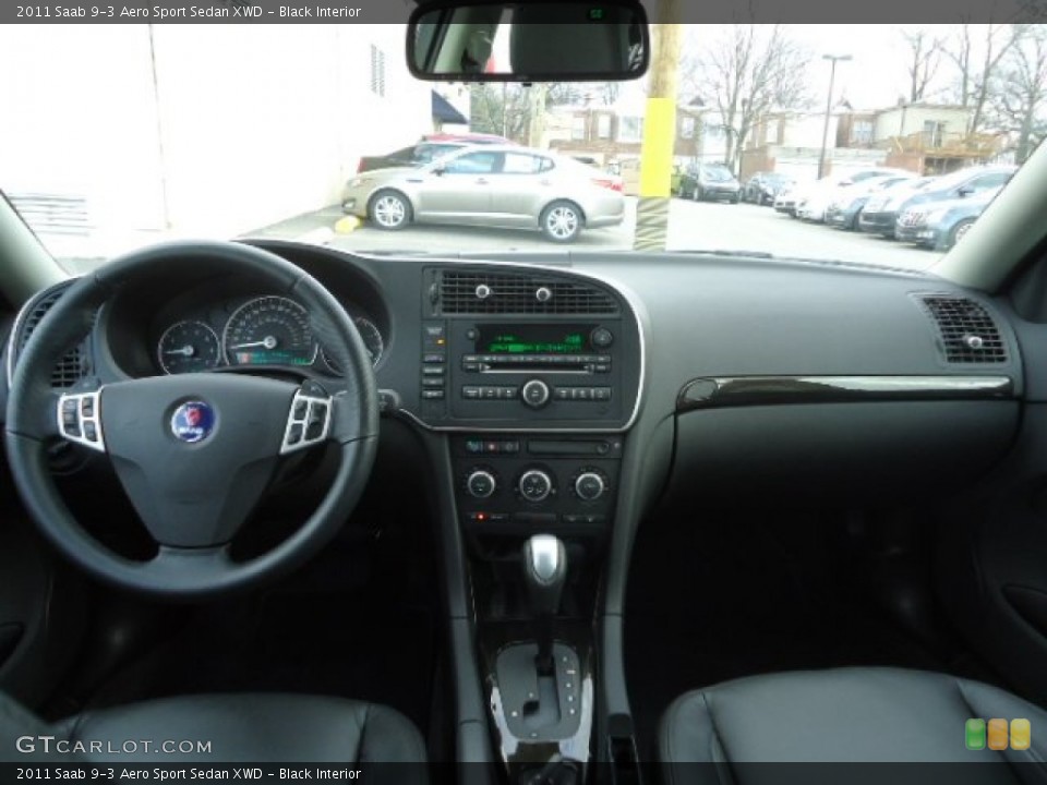Black Interior Dashboard for the 2011 Saab 9-3 Aero Sport Sedan XWD #61520415