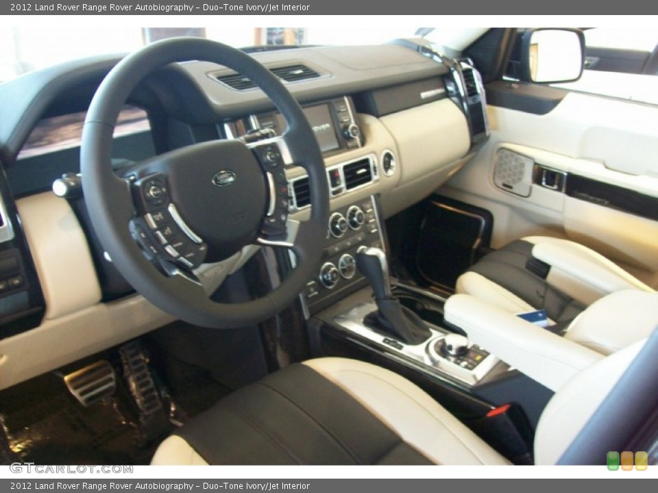 Duo-Tone Ivory/Jet Interior Photo for the 2012 Land Rover Range Rover Autobiography #61520815