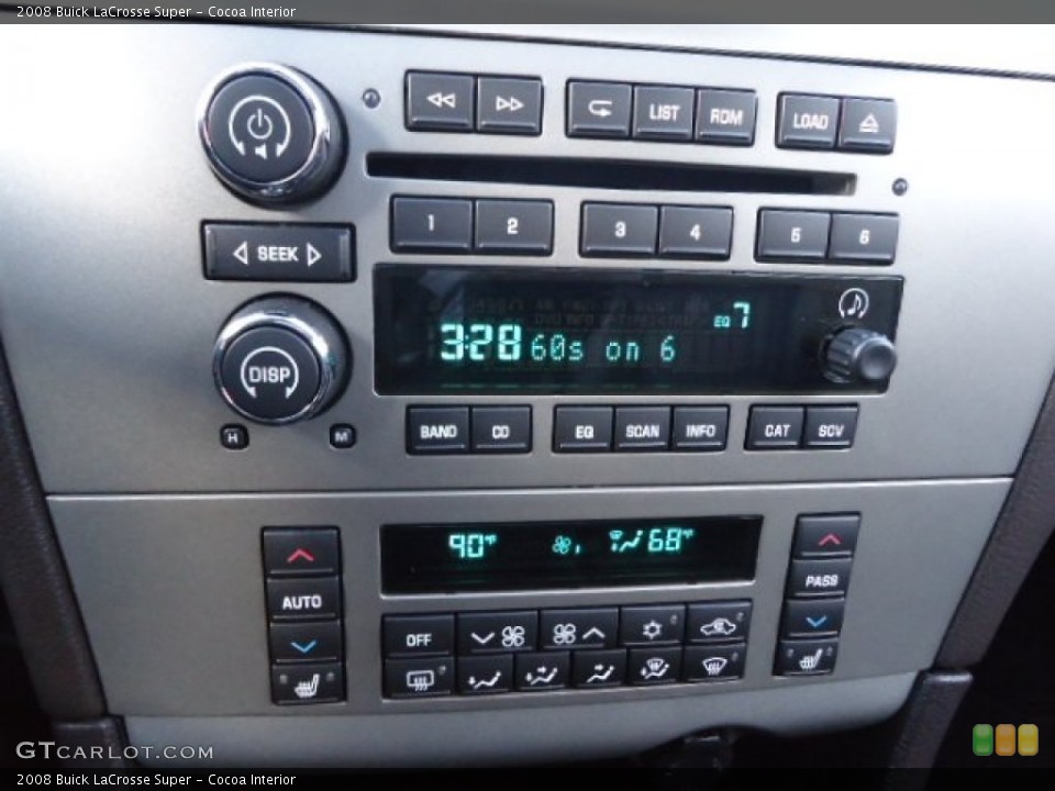 Cocoa Interior Audio System for the 2008 Buick LaCrosse Super #61520848