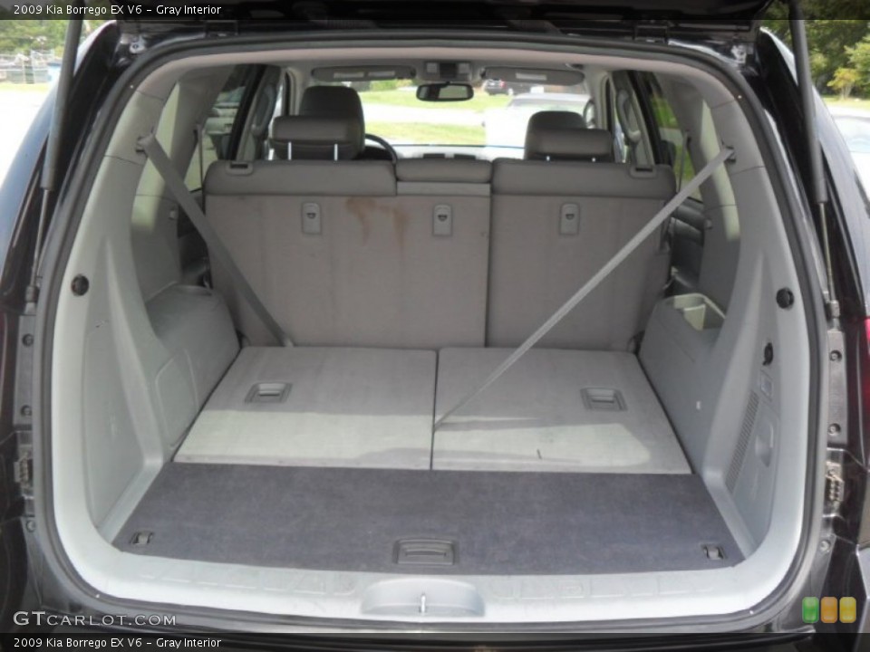 Gray Interior Trunk for the 2009 Kia Borrego EX V6 #61522609