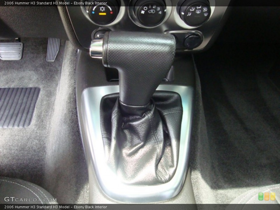 Ebony Black Interior Transmission for the 2006 Hummer H3  #61522834