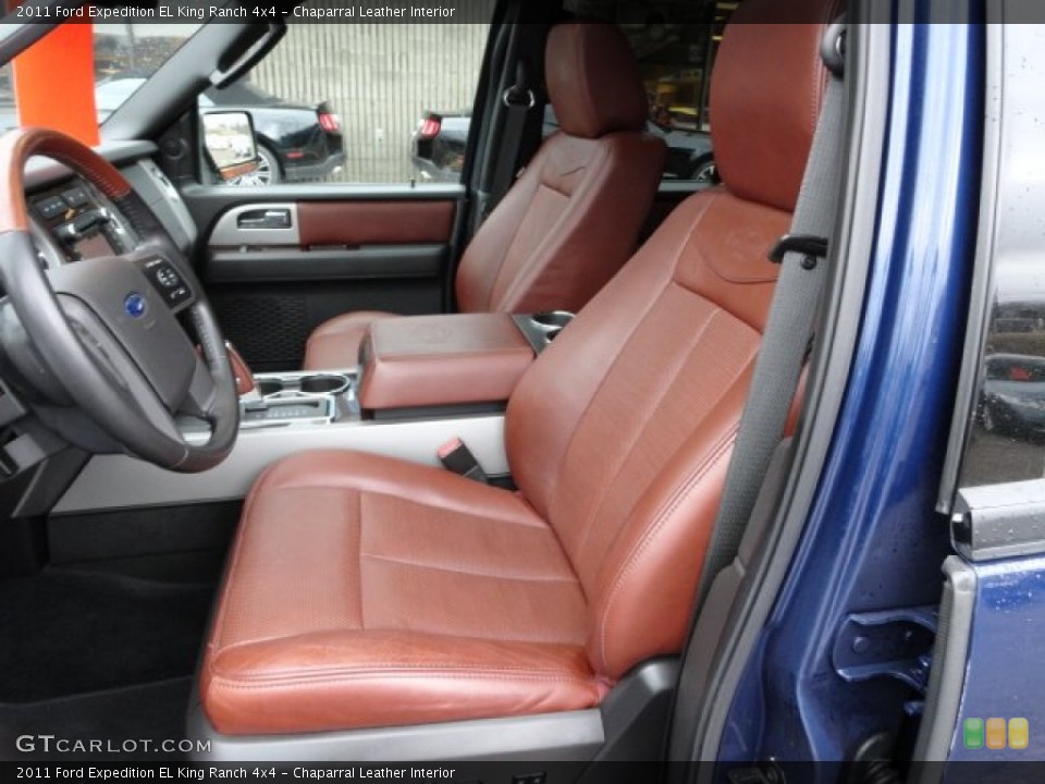 Chaparral Leather Interior Photo for the 2011 Ford Expedition EL King Ranch 4x4 #61523389