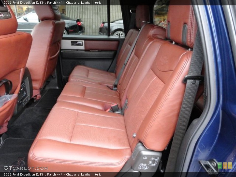 Chaparral Leather Interior Rear Seat for the 2011 Ford Expedition EL King Ranch 4x4 #61523396