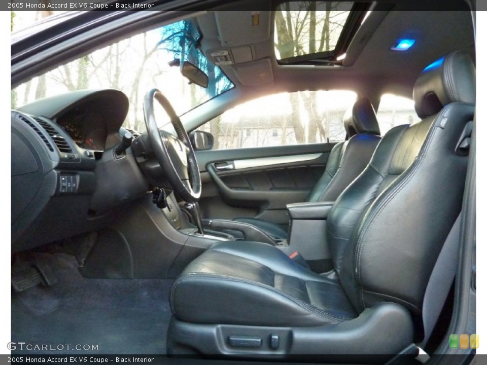 Black Interior Photo for the 2005 Honda Accord EX V6 Coupe #61523804