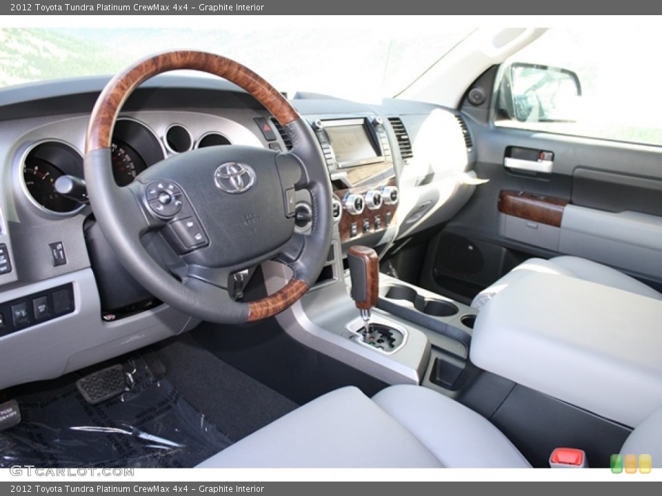 Graphite Interior Prime Interior for the 2012 Toyota Tundra Platinum CrewMax 4x4 #61523833