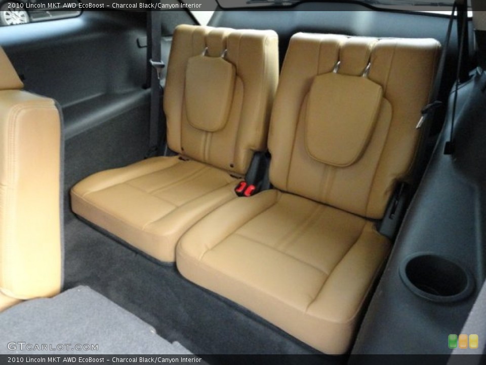 Charcoal Black/Canyon Interior Rear Seat for the 2010 Lincoln MKT AWD EcoBoost #61524478