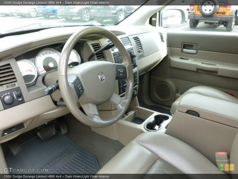 Dark Khaki/Light Khaki Interior Prime Interior for the 2006 Dodge Durango Limited HEMI 4x4 #61524790