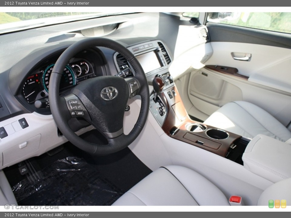 Ivory Interior Prime Interior for the 2012 Toyota Venza Limited AWD #61524997