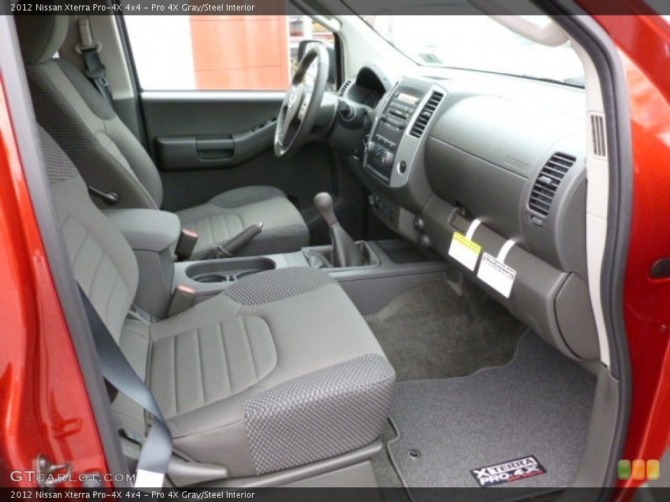Pro 4X Gray/Steel Interior Photo for the 2012 Nissan Xterra Pro-4X 4x4 #61525312