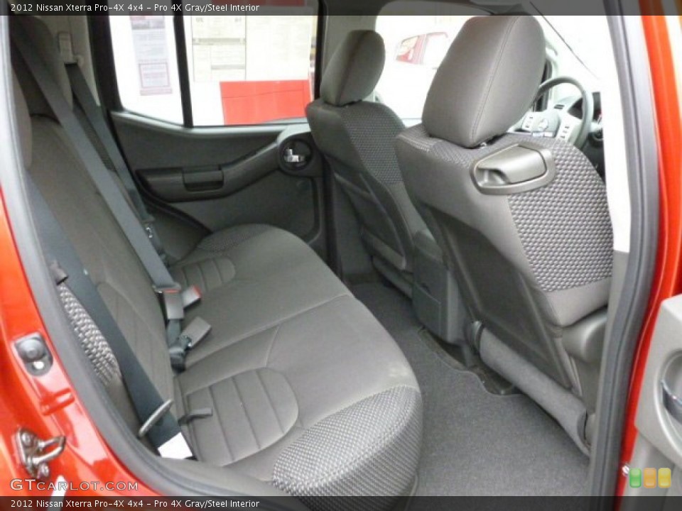 Pro 4X Gray/Steel Interior Rear Seat for the 2012 Nissan Xterra Pro-4X 4x4 #61525324