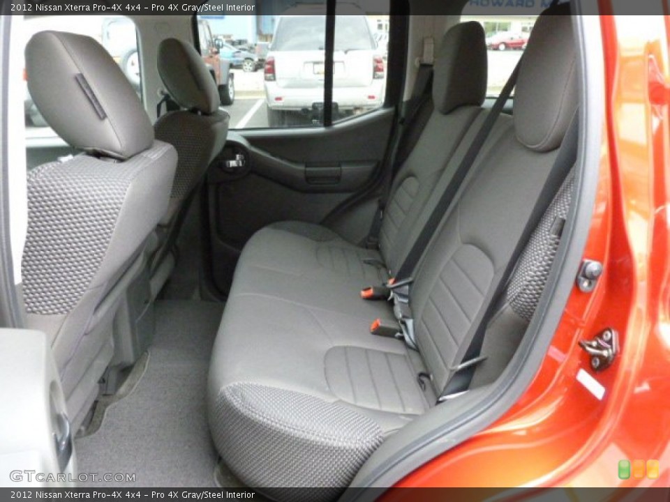Pro 4X Gray/Steel Interior Rear Seat for the 2012 Nissan Xterra Pro-4X 4x4 #61525336