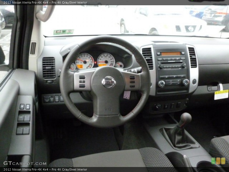 Pro 4X Gray/Steel Interior Dashboard for the 2012 Nissan Xterra Pro-4X 4x4 #61525345