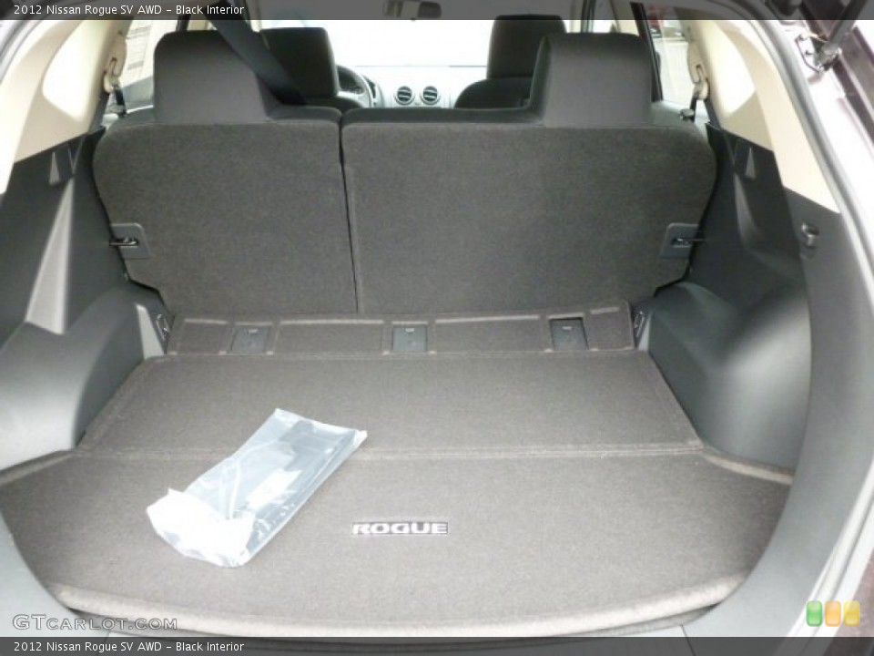 Black Interior Trunk for the 2012 Nissan Rogue SV AWD #61526329