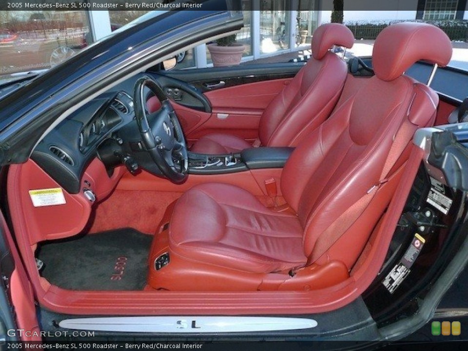 Berry Red/Charcoal Interior Photo for the 2005 Mercedes-Benz SL 500 Roadster #61528060