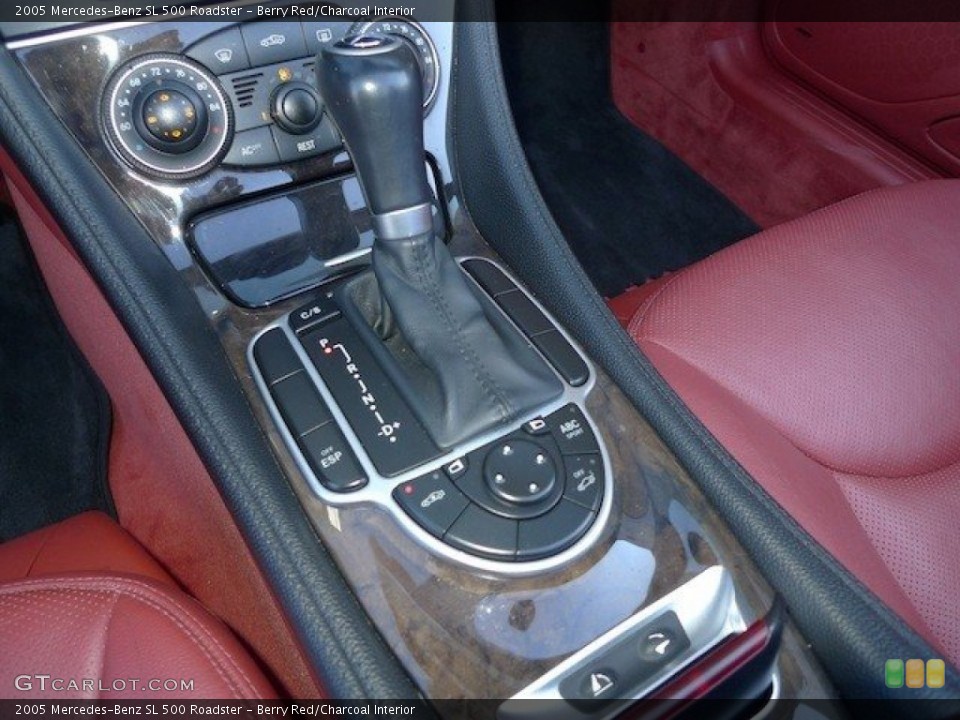 Berry Red/Charcoal Interior Transmission for the 2005 Mercedes-Benz SL 500 Roadster #61528132