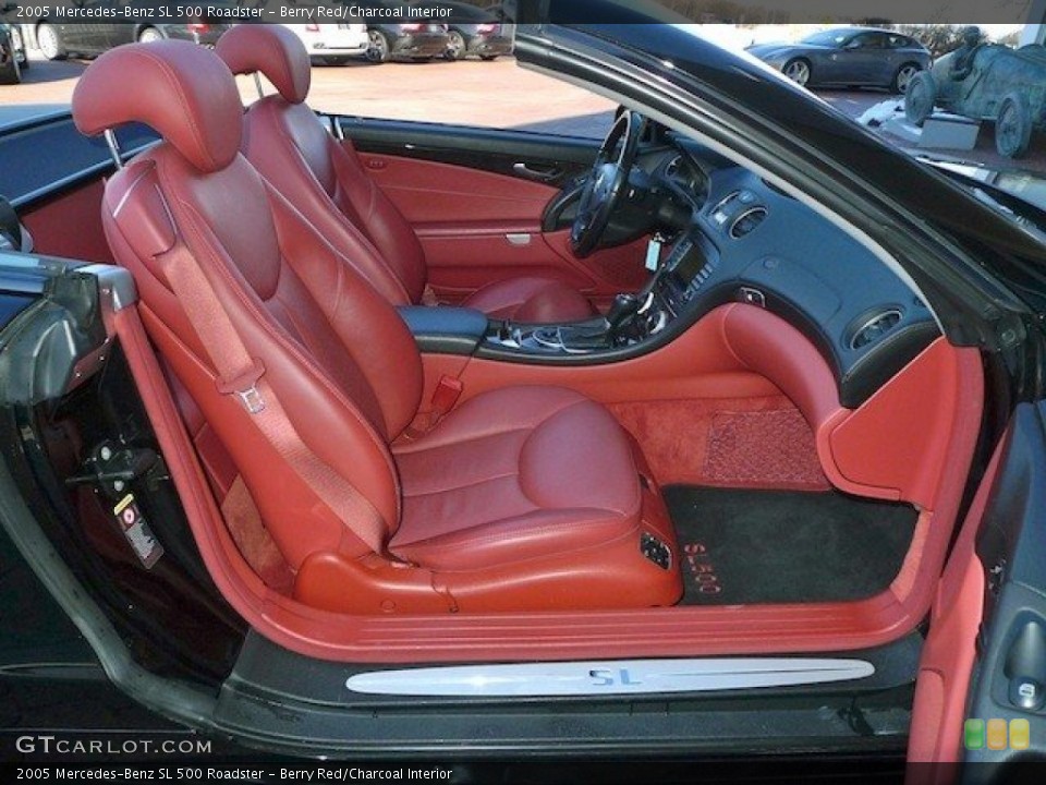 Berry Red/Charcoal Interior Photo for the 2005 Mercedes-Benz SL 500 Roadster #61528168
