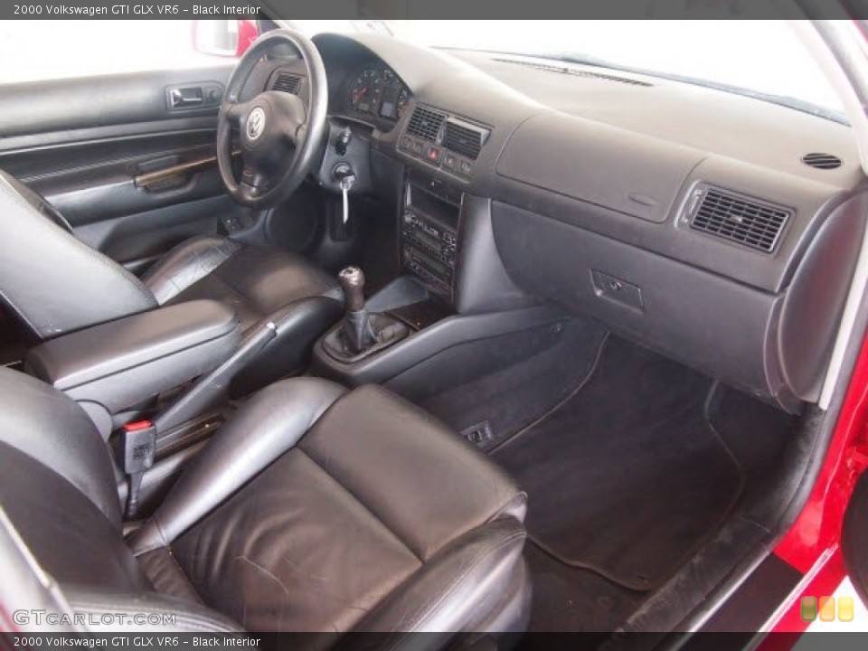 Black Interior Dashboard for the 2000 Volkswagen GTI GLX VR6 #61530348