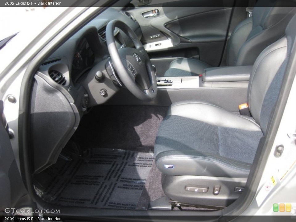 Black Interior Photo for the 2009 Lexus IS F #61536573