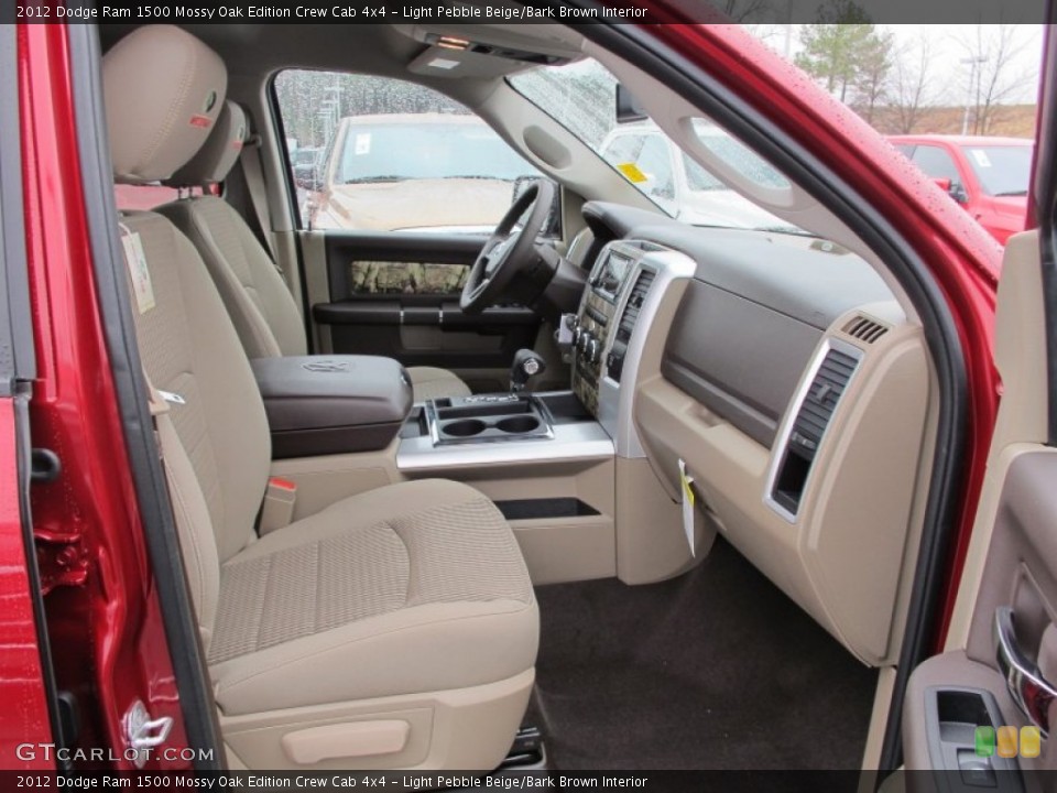 Light Pebble Beige/Bark Brown Interior Photo for the 2012 Dodge Ram 1500 Mossy Oak Edition Crew Cab 4x4 #61538936