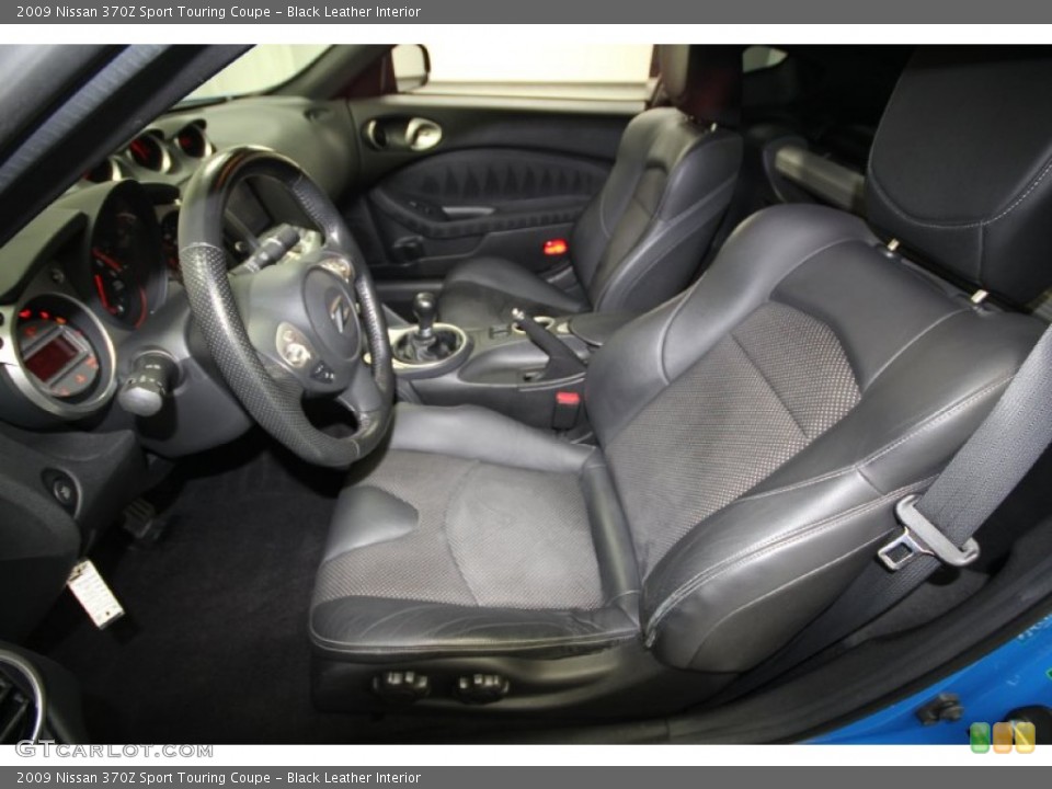 Black Leather Interior Photo for the 2009 Nissan 370Z Sport Touring Coupe #61540271