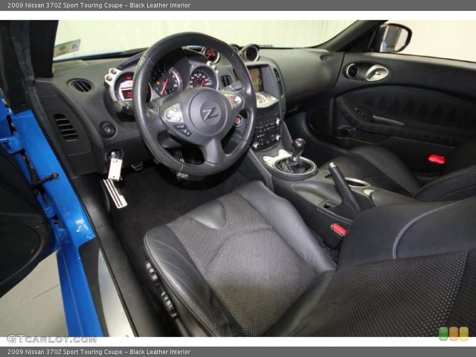 Black Leather Interior Photo for the 2009 Nissan 370Z Sport Touring Coupe #61540283