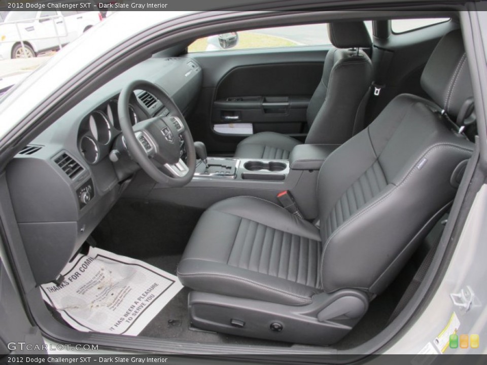 Dark Slate Gray Interior Photo for the 2012 Dodge Challenger SXT #61540577