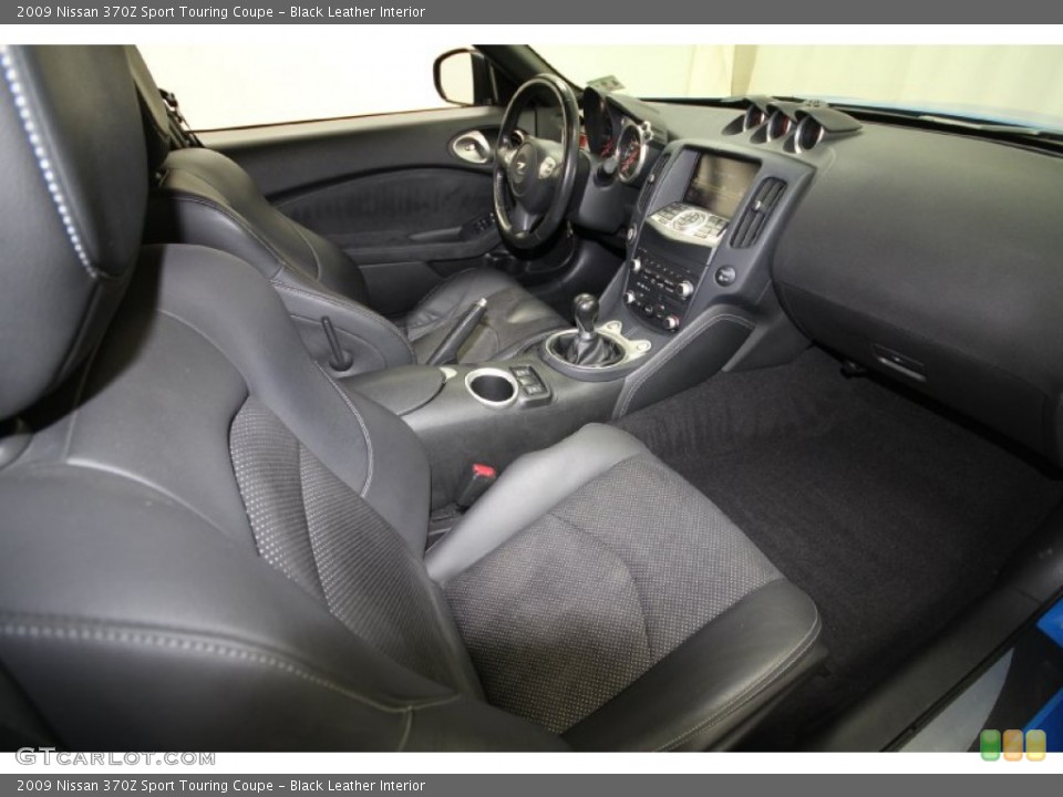 Black Leather Interior Photo for the 2009 Nissan 370Z Sport Touring Coupe #61540628