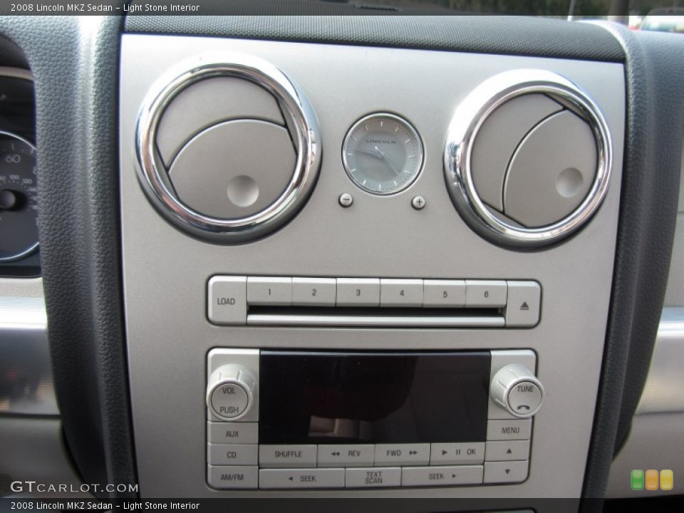 Light Stone Interior Controls for the 2008 Lincoln MKZ Sedan #61542288
