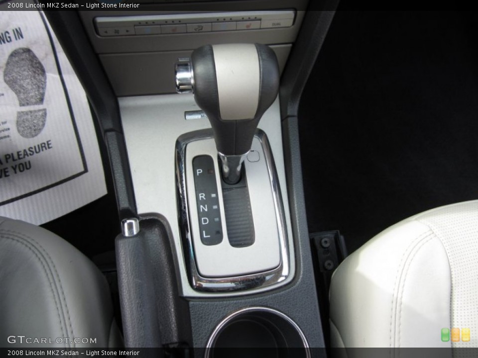 Light Stone Interior Transmission for the 2008 Lincoln MKZ Sedan #61542304