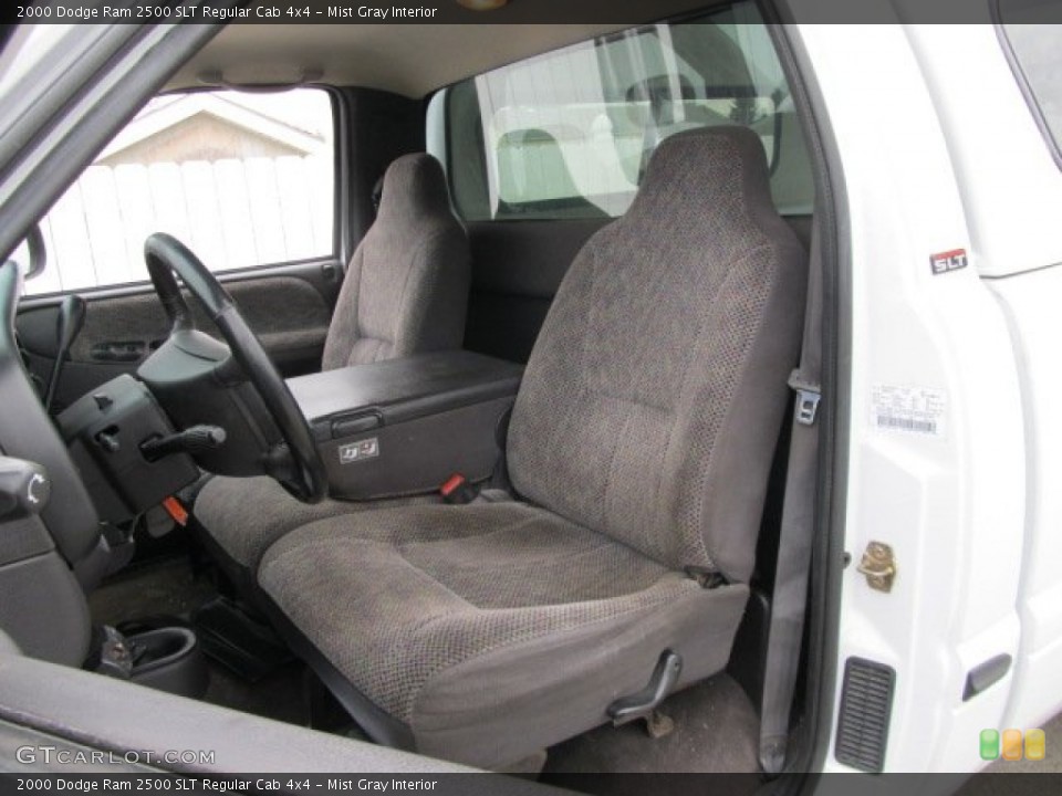 Mist Gray Interior Photo for the 2000 Dodge Ram 2500 SLT Regular Cab 4x4 #61543199