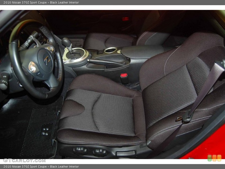 Black Leather Interior Photo for the 2010 Nissan 370Z Sport Coupe #61543907