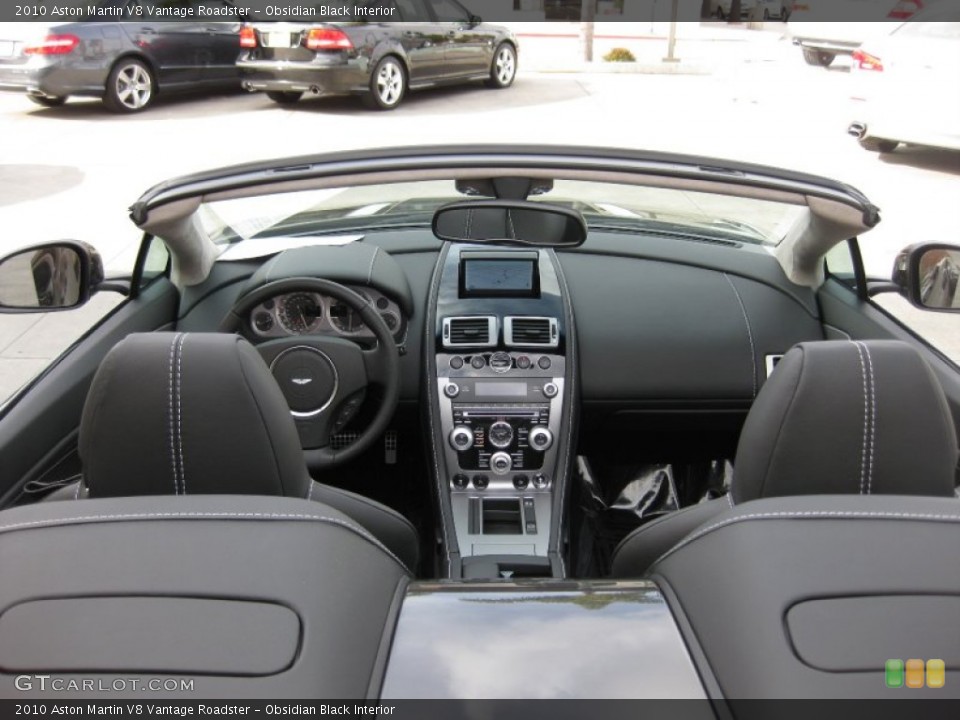 Obsidian Black Interior Dashboard for the 2010 Aston Martin V8 Vantage Roadster #61544417