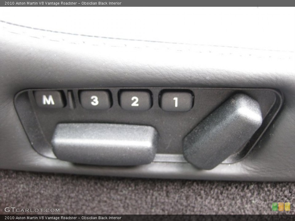 Obsidian Black Interior Controls for the 2010 Aston Martin V8 Vantage Roadster #61544432