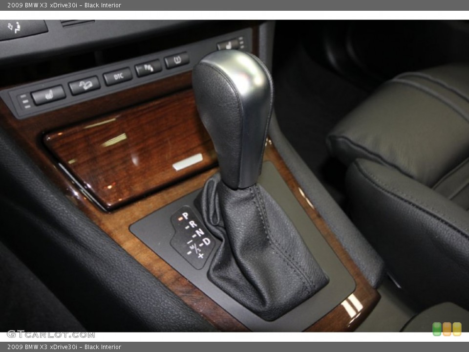 Black Interior Transmission for the 2009 BMW X3 xDrive30i #61545242