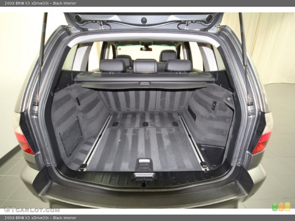 Black Interior Trunk for the 2009 BMW X3 xDrive30i #61545305