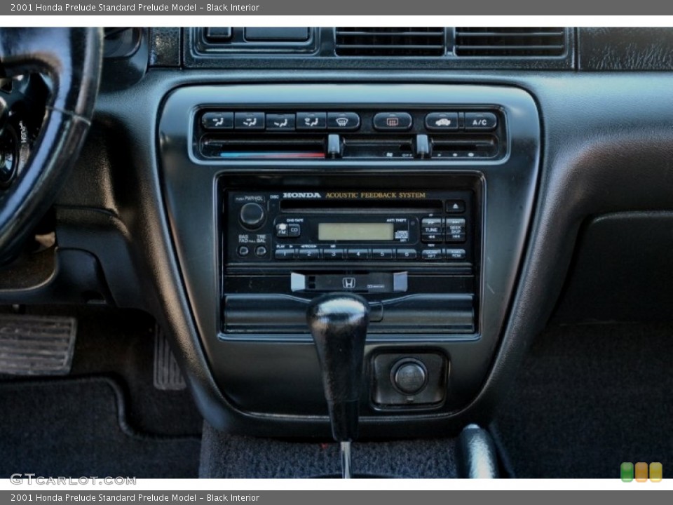 Black Interior Controls for the 2001 Honda Prelude  #61545422