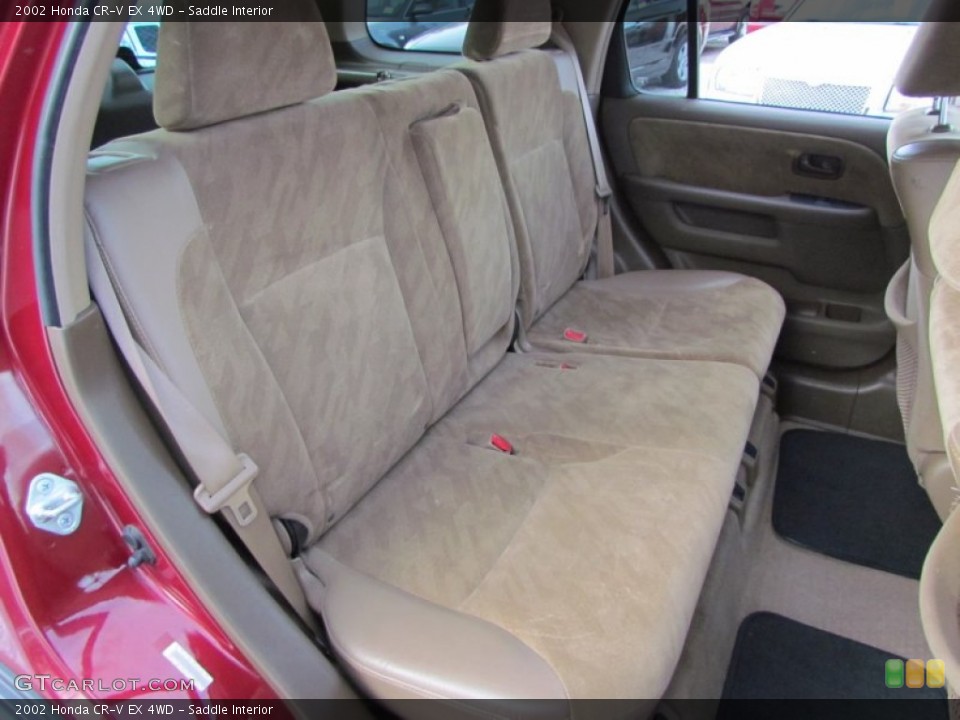 Saddle Interior Rear Seat for the 2002 Honda CR-V EX 4WD #61545641