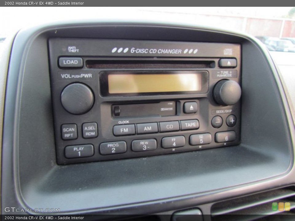 Saddle Interior Audio System for the 2002 Honda CR-V EX 4WD #61545737
