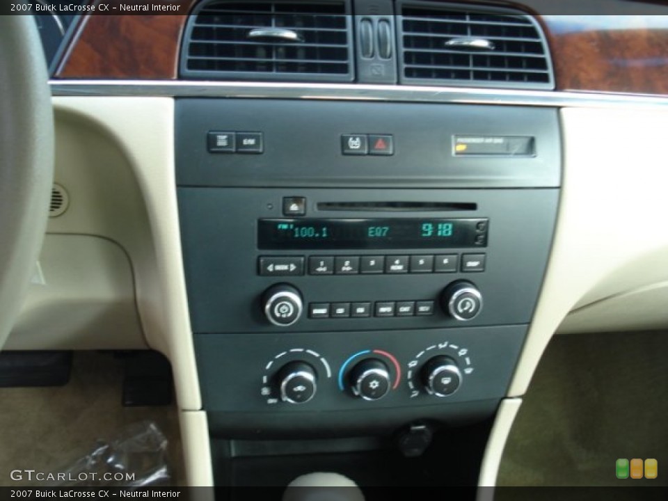 Neutral Interior Audio System for the 2007 Buick LaCrosse CX #61546002