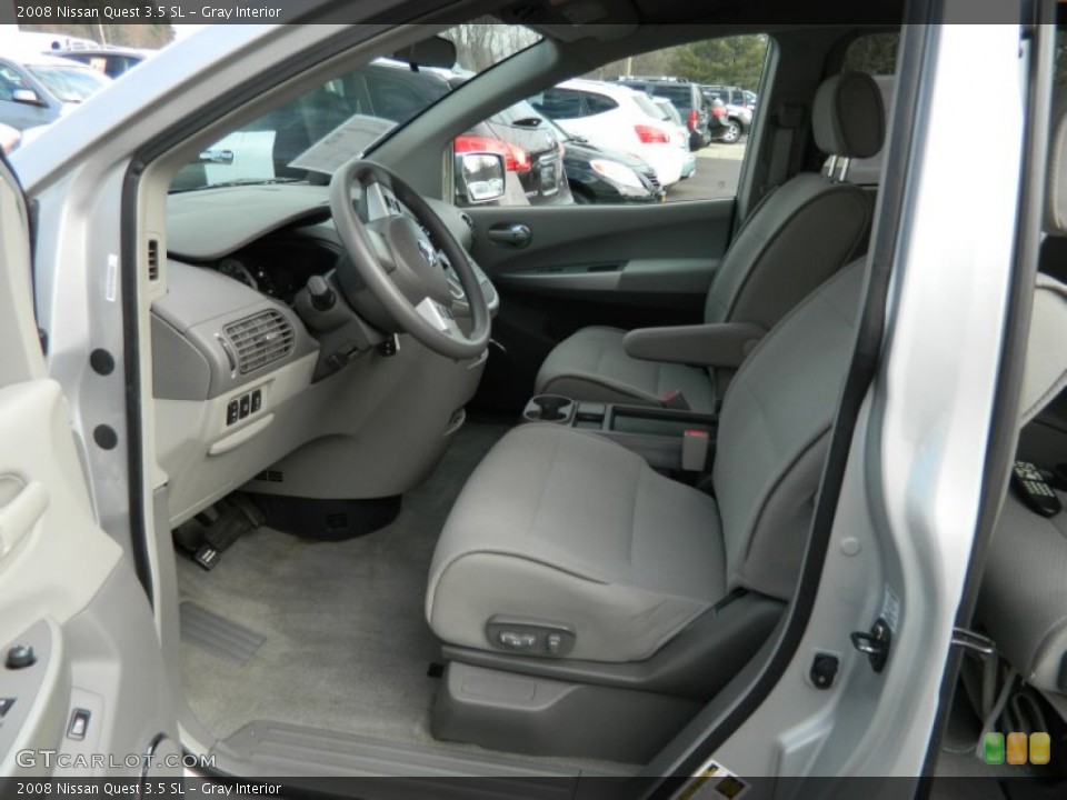 Gray Interior Photo for the 2008 Nissan Quest 3.5 SL #61547054