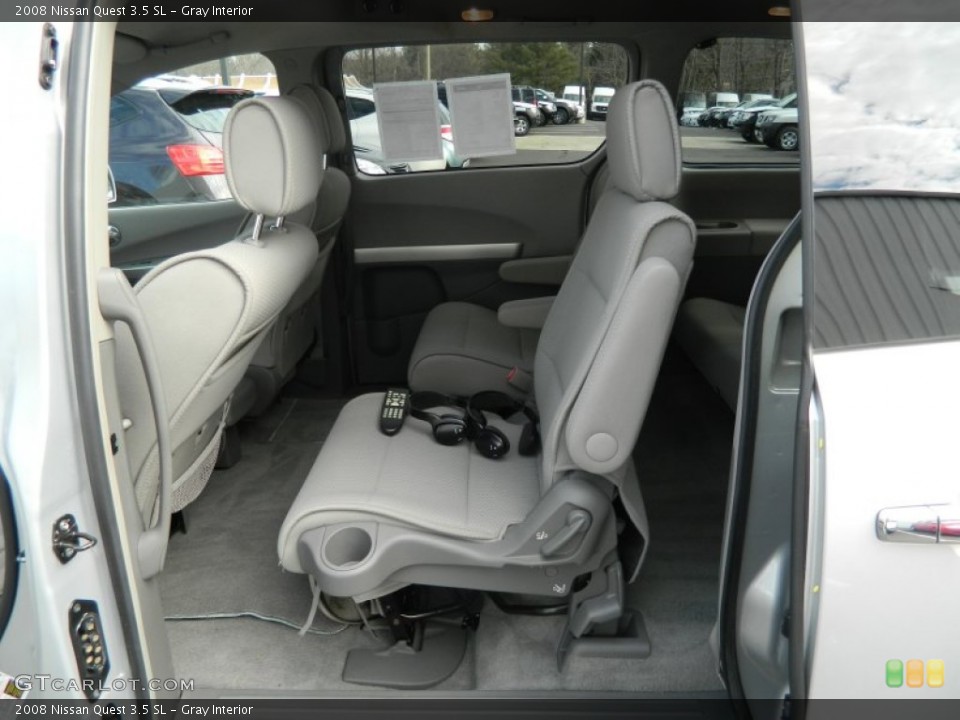 Gray Interior Photo for the 2008 Nissan Quest 3.5 SL #61547063