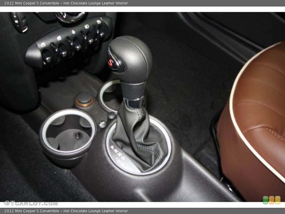 Hot Chocolate Lounge Leather Interior Transmission for the 2012 Mini Cooper S Convertible #61547765